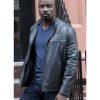 The Defenders Luke Cage Mike Colter Black Leather Jacket