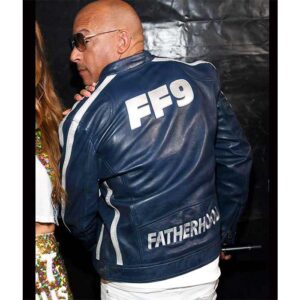 Vin Diesel as Dominic Toretto Blue Jacket from F9 at Discount